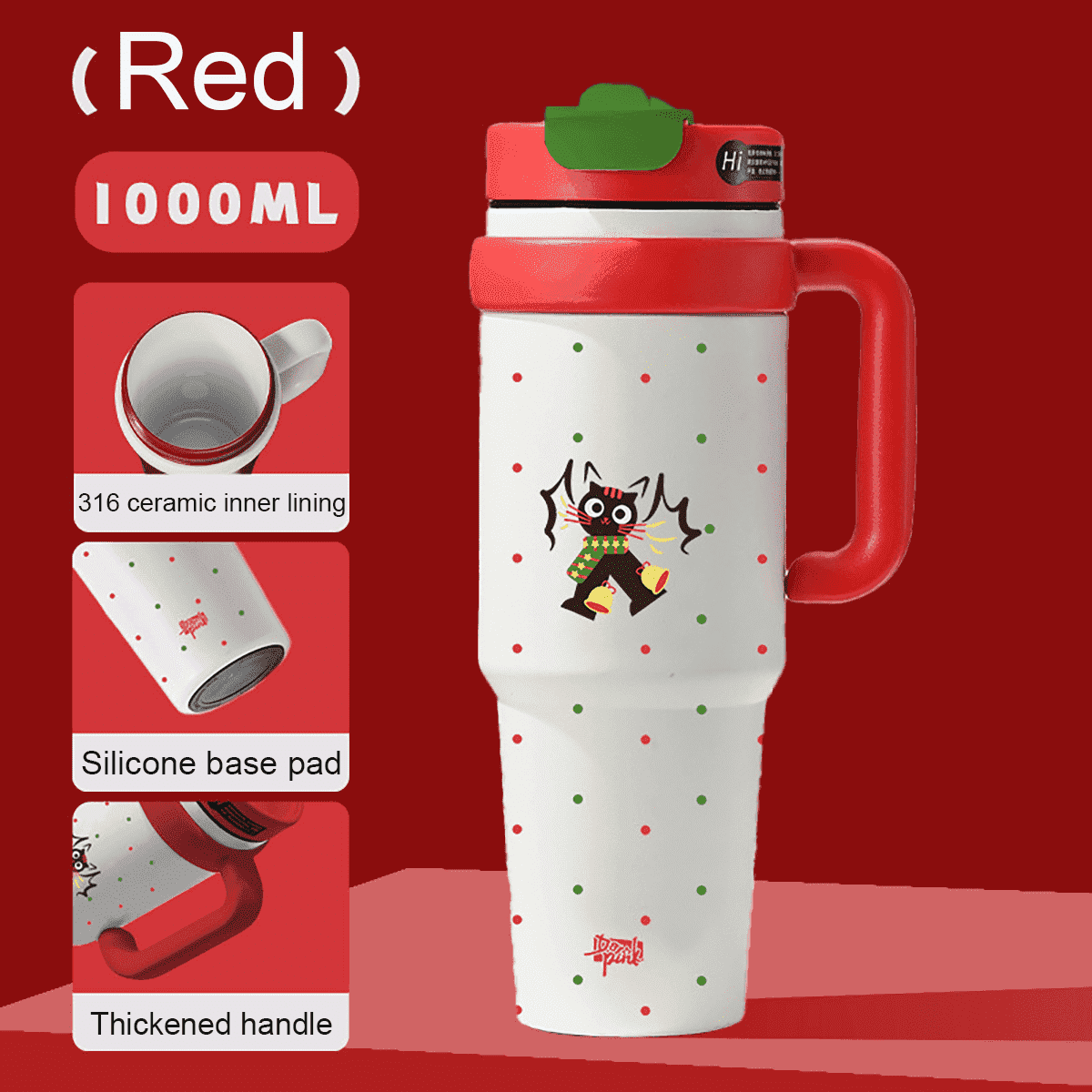 10 oz travel coffee mug 10 oz. Travel Coffee Mug main image 0