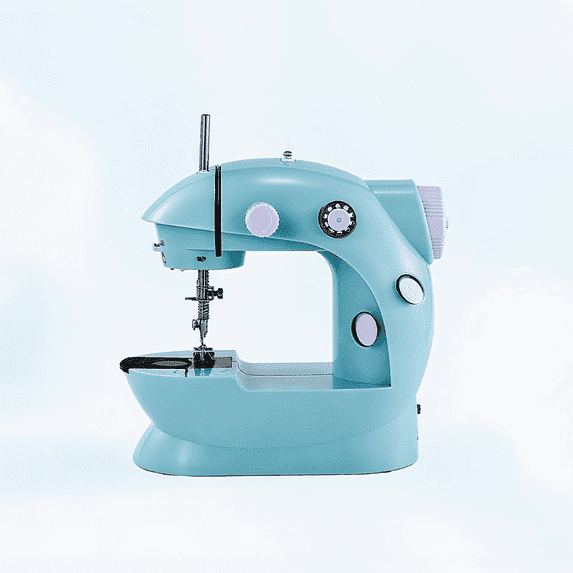 FTCBJJA Sewing Machine, Mini Sewing Kit Perfect for Beginners, Home Crafting Essential with Night Light, Foot Pedal Control, Perfect for DIY & Professional Sewing, Easy to Use
