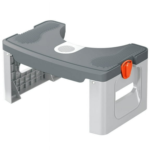 FTCBJJA Step Stool Toilet Assistance, Foldable Portable Collapsible Squatting Poop Stool ,7In