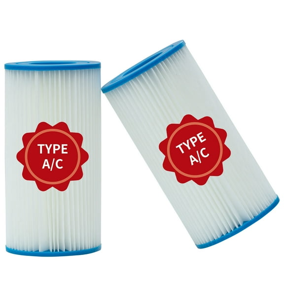 FTCBXT 2 Pack Type A or C Pool Filter Cartridge Compatible with 29000E/59900E Swimming Pool Pump