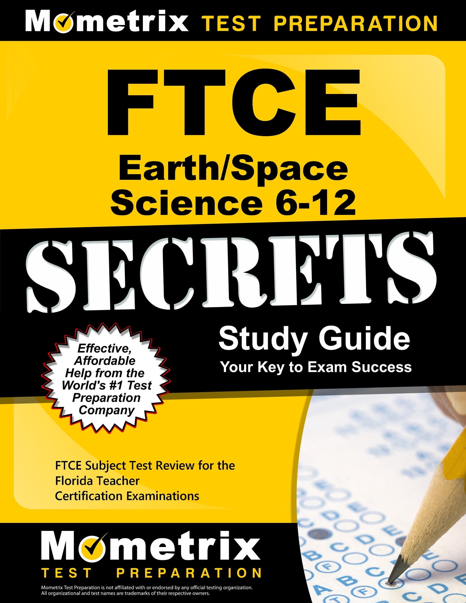 FTCE Earth/Space Science 6-12 Secrets Study Guide: FTCE Test Review for the Florida Teacher ...