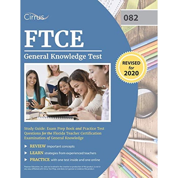 Pre-Owned FTCE General Knowledge Test Study Guide: Exam Prep Book and Practice Test Questions for the Florida Teacher Certification Examination of General Knowl (Paperback) 1635303915 9781635303919