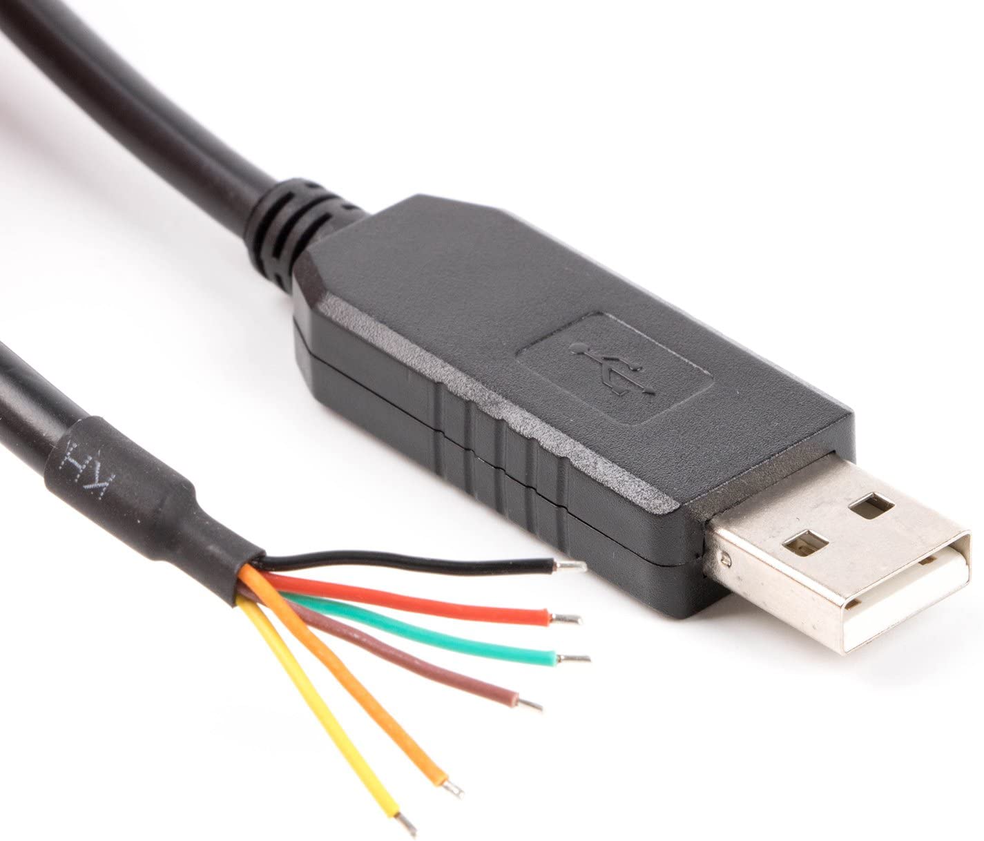 FTDI Chip USB to 5v TTL UART Serial Cable, Wire end, 6ft, TTL232R5VWE Compatible