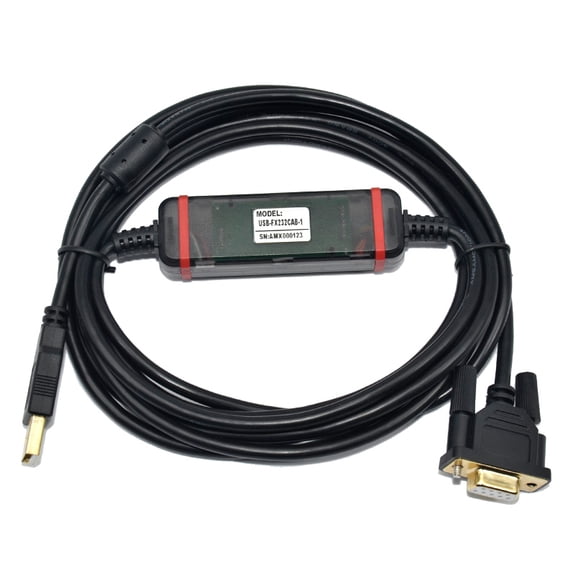FTDI Type USB-FX232CAB-1 for Mitsubishi F940/F930/F920 Sereis Touch Screen rData A970 A985GOT Programming Cable Data Line USB-AC30R2-9SS