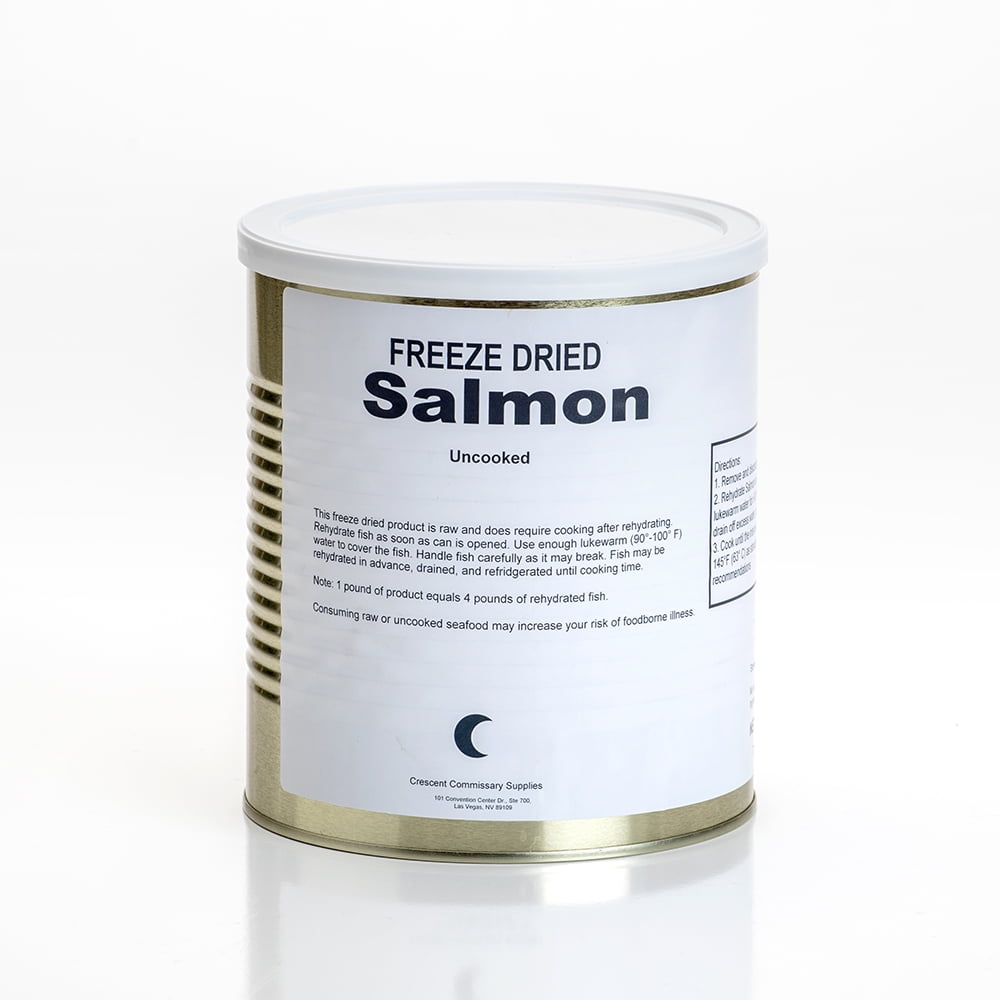 FTF Technologies 25 Year Shelf Life Freeze Dried Uncooked Salmon ftf-technologies-25-year-shelf-life-freeze-dried-uncooked-salmon