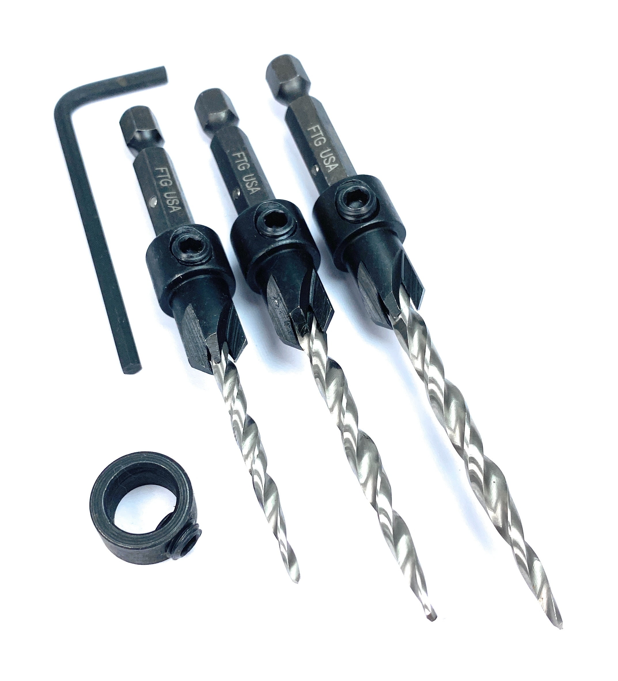 Tapered drill bit set new arrivals