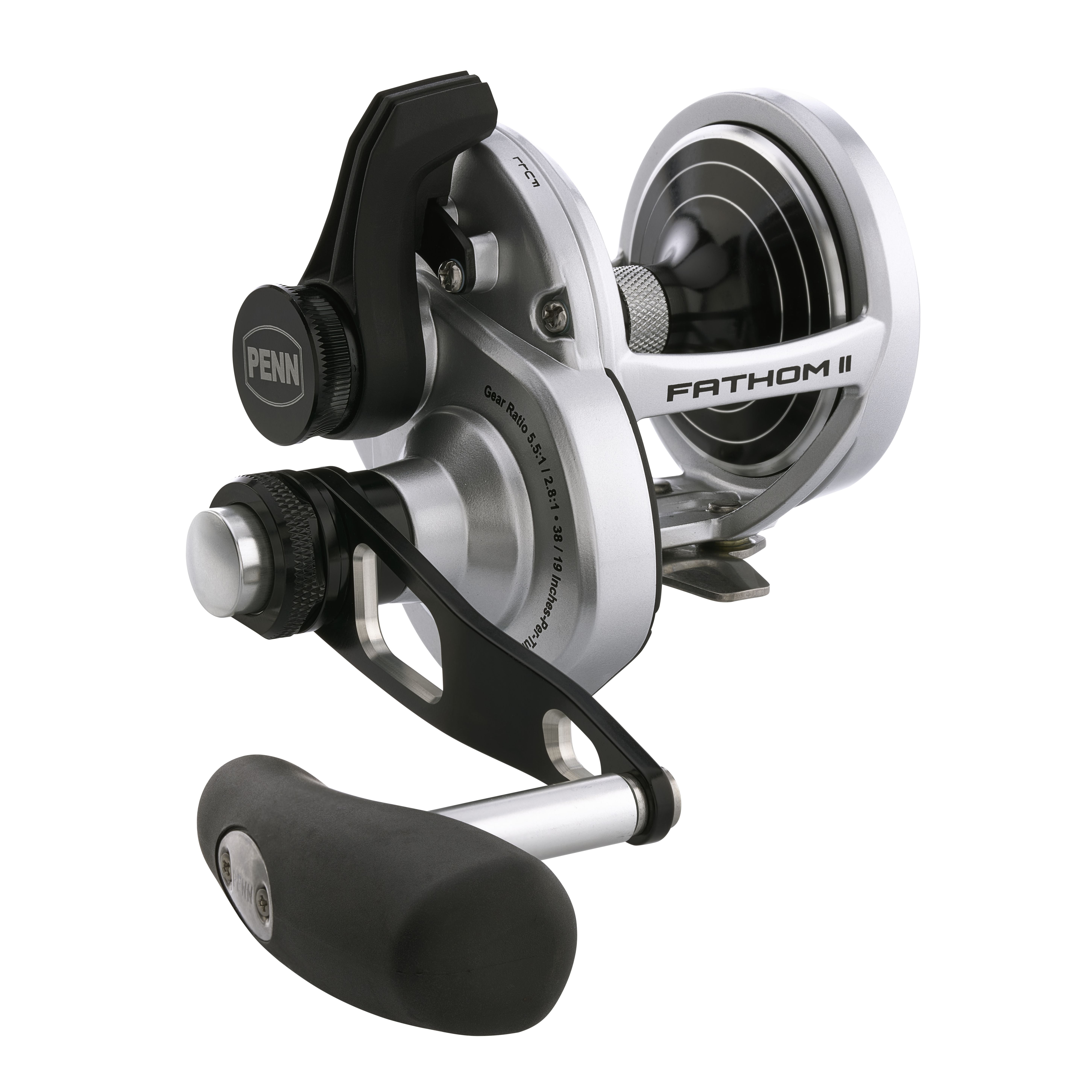 SPRING PARK 6+1 Ball Level Wind Trolling Reel With Line Counter Saltwater  Boat Fishing Reels