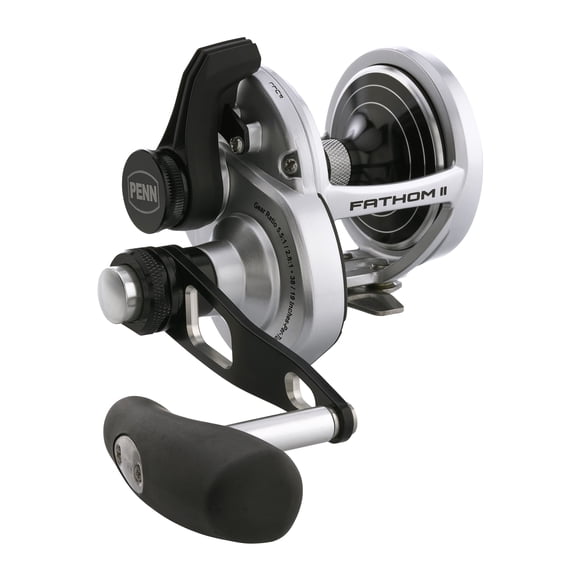 PENN Fathom™ II Lever Drag 2 Speed Reel, 80 Size Fishing Reel