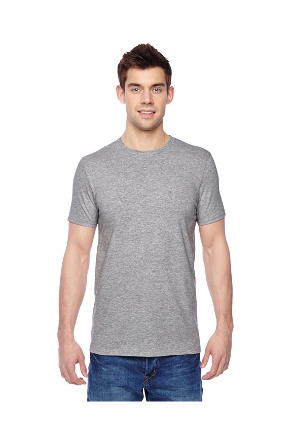 Men's SofSpun Athletic Heather Crew T-Shirts(Pack of 1)Small