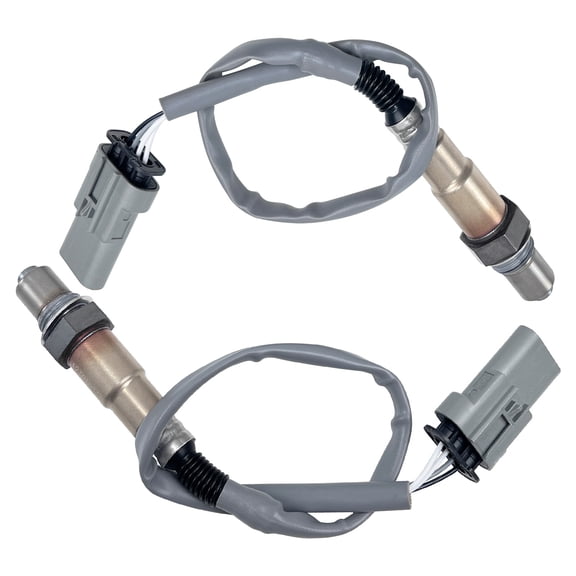 FTMUKF 12701634 Downstream & Upstream Oxygen O2 Sensor Compatible with Chevy Cruze 1.4 2016-2019, Chevy Malibu 1.5 2016-2024, Chevy Spark 1.4 2017-2022, Buick Encore 1.4 GMC Terrain 1.5, LES 2PCS