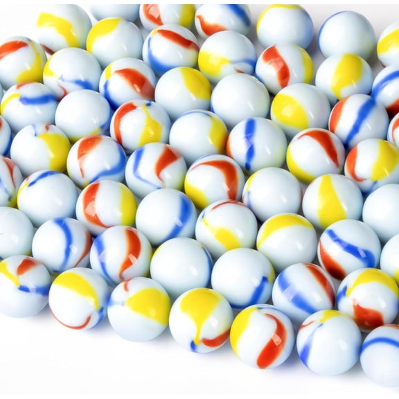 FTMUKF 78pcs Glass Marbles - Bulk Marble Collection Cat Eye 16mm Ball for Collectors,Fun Retro Game,Crafting & Home Decor,Chinese Checkers,Easter Gift,Vase Fillers