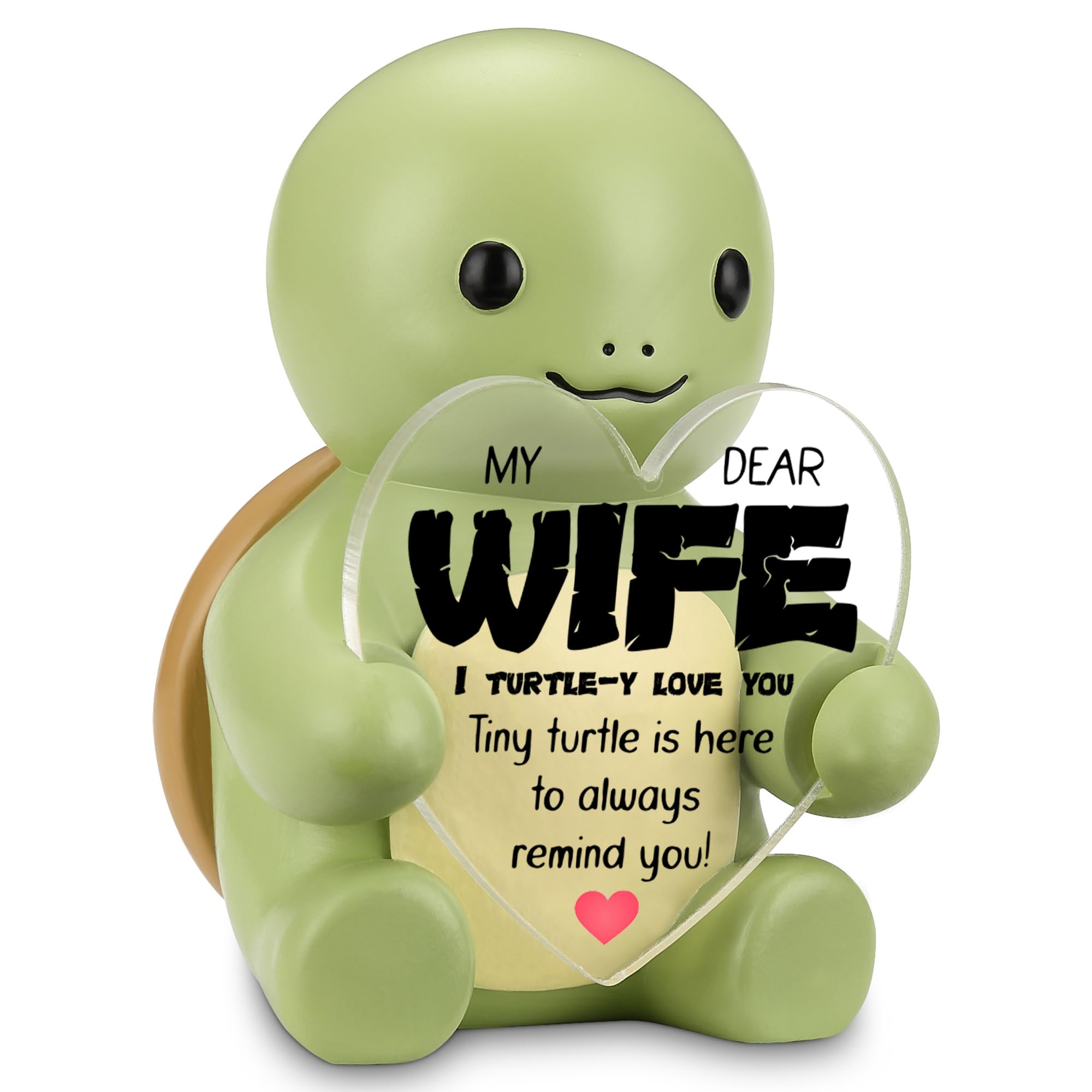 Married Turtle FTONENI Cute Turtle Figurine for Wife, I Turtle-y You Gift from Husband ...