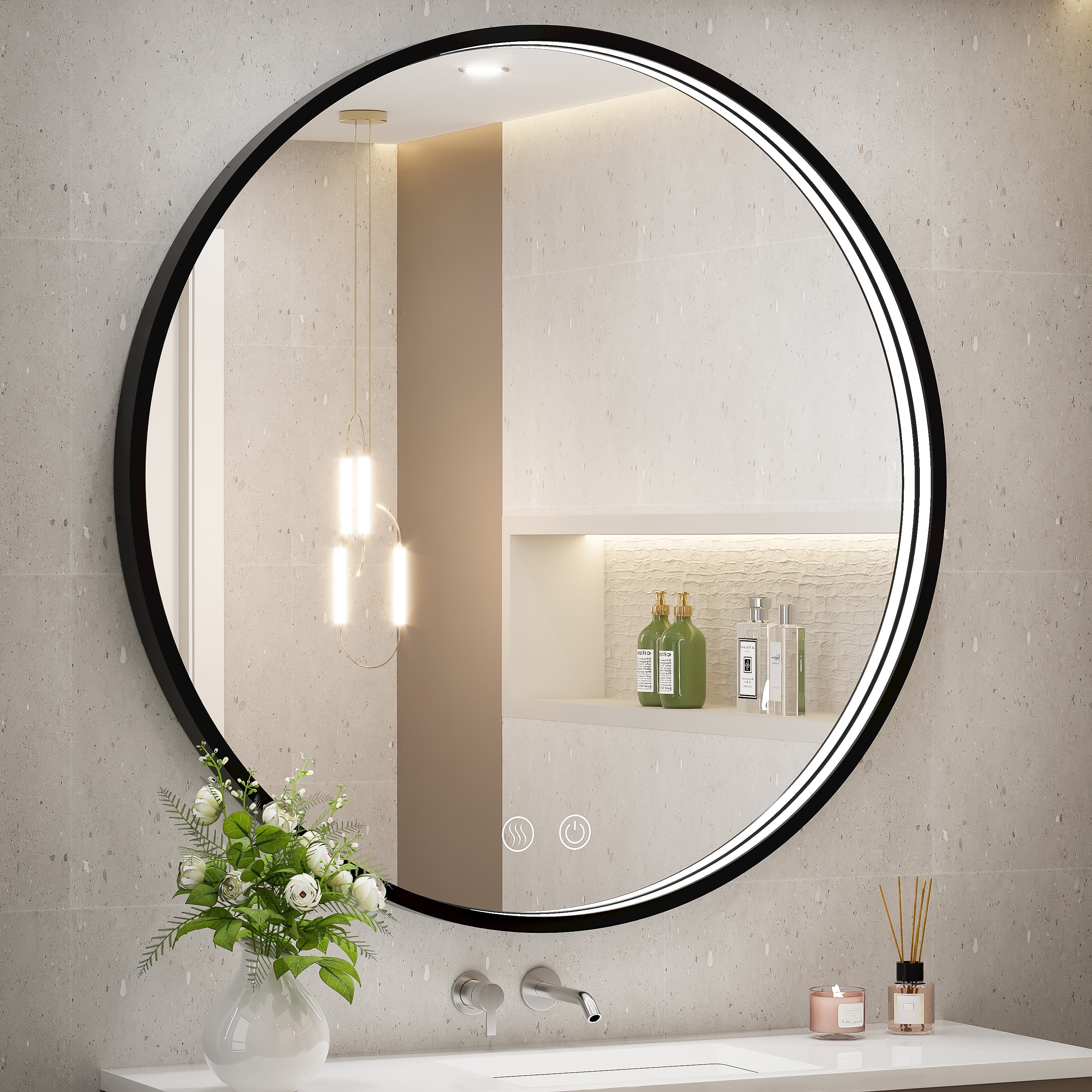40 Inch Round Mirror