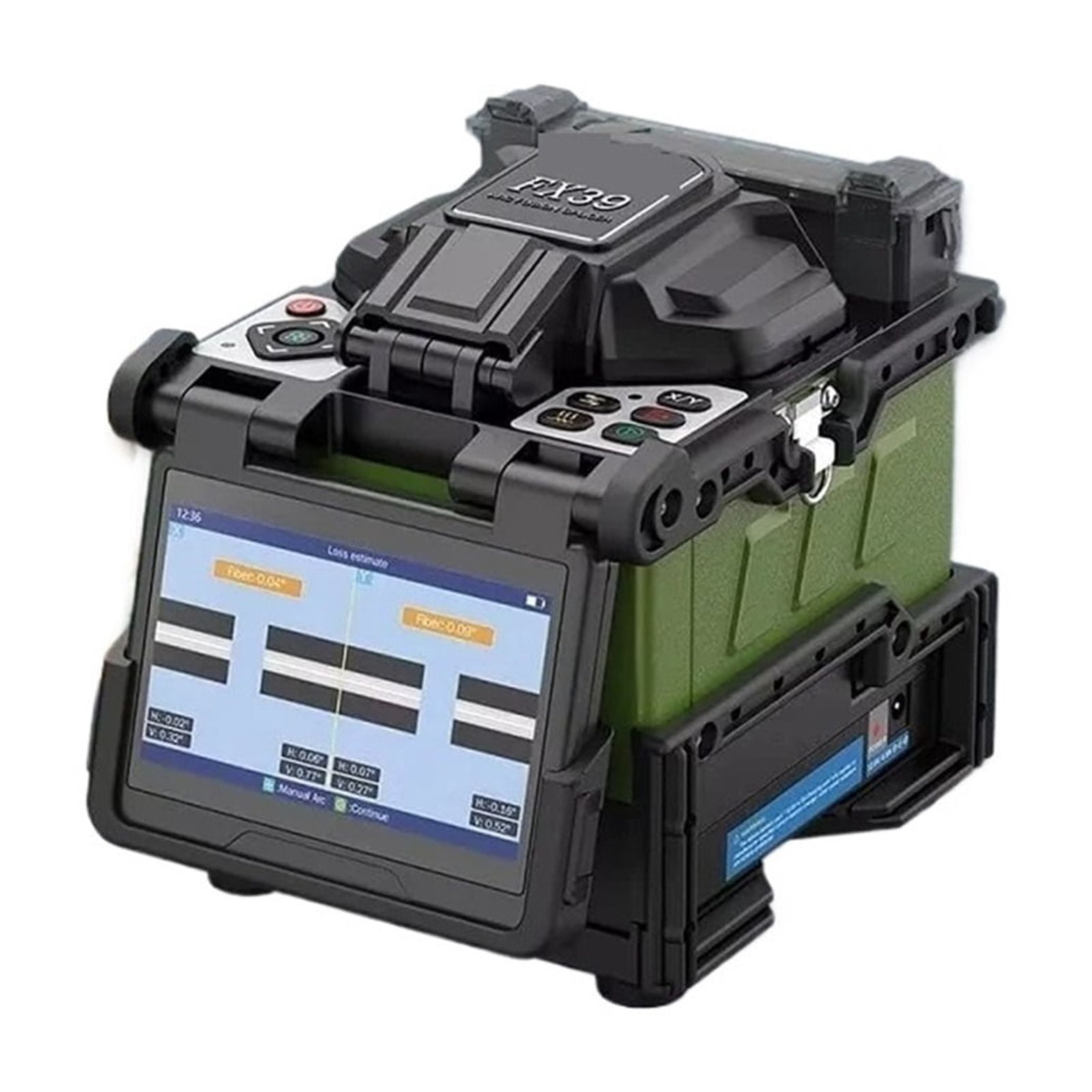 FTTH Fiber Splicer FX39 6S Splice 6 Motors Trunk Empalmadora De Fibra ...