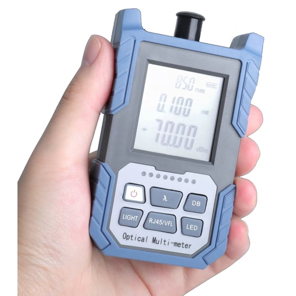 FTTH Mini Optical Power Meter OPM Fiber Optical Cable Tester SC/FC/ST Connector -70~+6dBm ,Quality Assurance