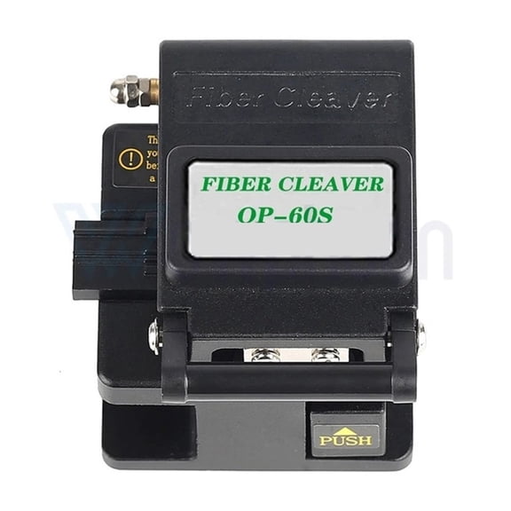 FTTH Optical Fiber Cleaver, OP-S60S Cable Cutter, 12 Surface Blade Cutting Tool, Fiber Cleaver Knife ,More Efficency