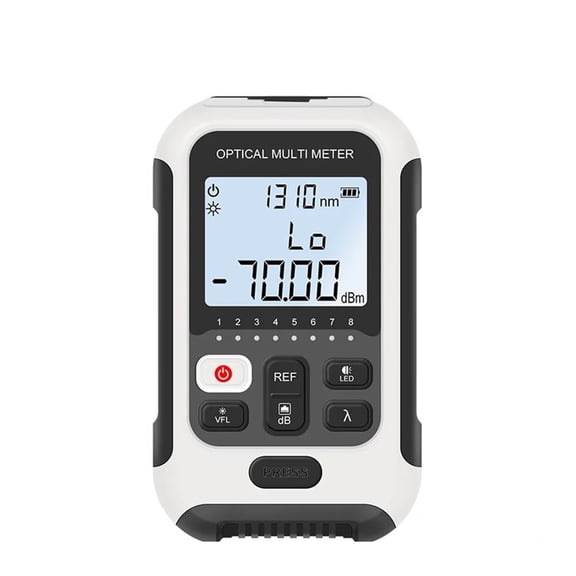 FTTH Optical Power Meter -70~+10dBm/-50~+26dBm Fiber Optic Cable Tester For SC/FC Connector With Led Lighting ,Easy Use