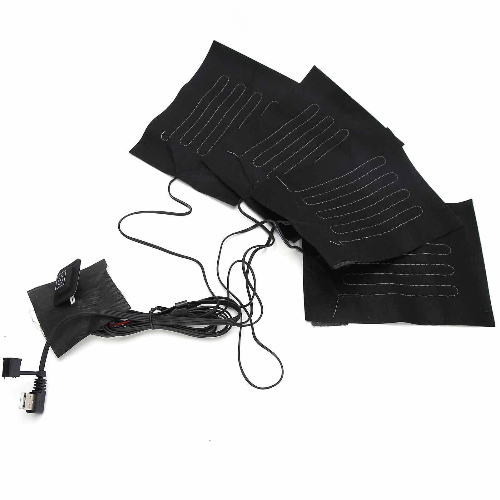 FTVOGUE Electric Clothes Pad,USB Electric Heating Pads Cloth Warming Heated Clothes Vest Jacket Pads Heater Sheet,Electric Warming Heated Pad