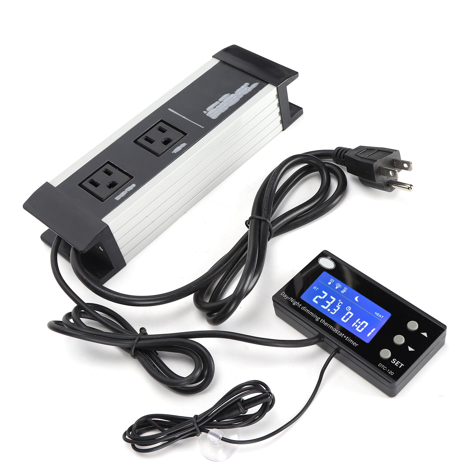 FTVOGUE Temperature Controller,US Plug 110V Breeding Thermostat PID