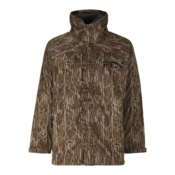 Frogg Toggs FTX Lite Rain Jacket for Men with 10K Water Holdout & MVTR Breathability, Mossy Oak Bottomland, Small