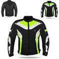 thumbnail image 1 of FTX Motorcycle Jacket for Mens Dual Sports Racing Biker Riding CE Armored Waterproof  (3XL, Yellow), 1 of 5
