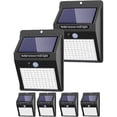 thumbnail image 1 of FTX Solar Motion Sensor Lights Outdoor，100LED, 6Pack, 1 of 7