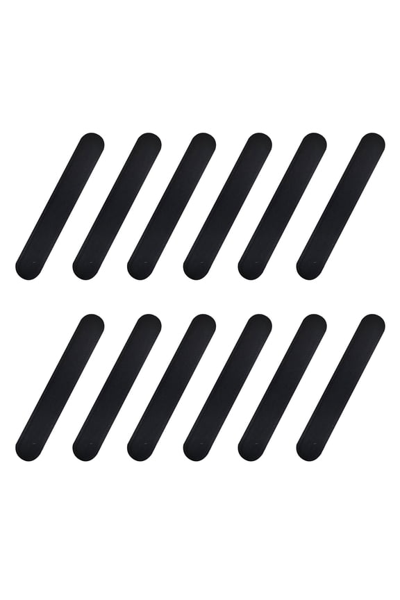 12 Pack Self-Adhesive Hat Sweat Liner Tape, Breathable Size Reducer Inserts for Baseball Cowboy Hats Helmets