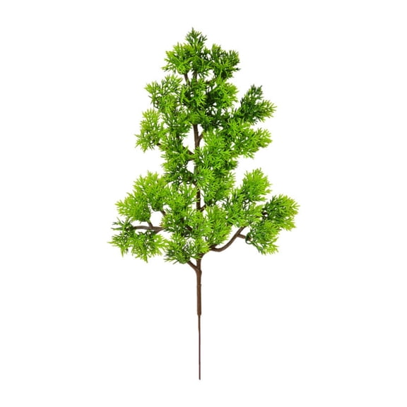 FTsdfkl 1PC Artificial Imitation Pine Needles Pine Branches Spray Greenery for Garden Wedding Home Outdoors Decorations