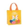 thumbnail image 1 of FTsdfkl 1PC Rabit Theme Gift Bags - Non Woven Kids Tote Bags with Handles, Rabit Party Favors Treat Candy Goodie Containers Birthday Decorations 8.6Lx 9HInch, 1 of 5