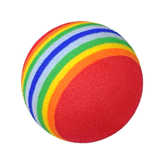 FTsdfkl 1PC Tennis Ball Dog Toys,Interactive Dog Ball Toy, Indestructible Tennis Silent EVA Chew For Small And Puppies Interactive
