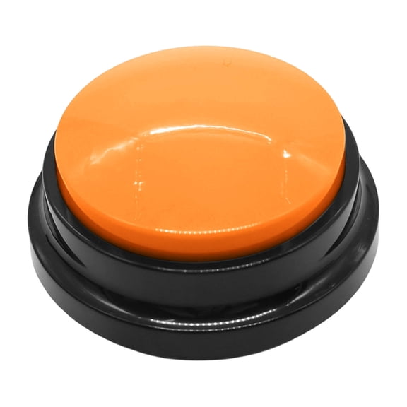 FTsdfkl 1PC Voice Recording Button,Dog Buttons for Communication Pet Training Buzzer, 30 Seconds Record & Playback,Voice Recording Clicker for Cat, Puppy, Pet Trainin, Funny Gift