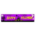 thumbnail image 1 of FTsdfkl 98 x 19.7 Inch Happy Halloween Banner,Scary Pumpkin & Ghost Halloween Decorations, for Indoor Outdoor Halloween Supplies Holiday Festive Decoration, 1 of 2