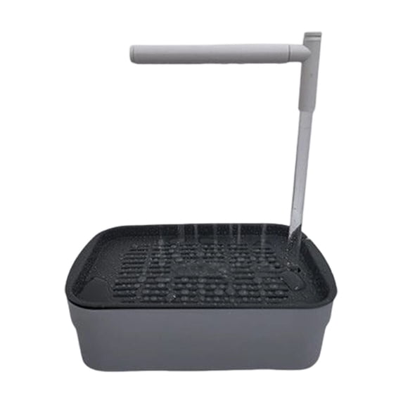 FTsdfkl Automatic Bird Bath for Cage Indoor Parrot Bath with Shower Water Circulated Controller Bird Cage Accessory for Parakeets Cockatiel African Grey Lovebird(12.3"L*8.2"W*3.7"H)