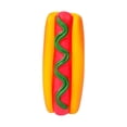 thumbnail image 1 of FTsdfkl 1PCS Hot Dog Shaped PVC Squeaky Dog Toy, Vocal Interactive Chew Toy For Small Medium, Food-Themed Pet Toy for Teething & Playtime(5.6*2Inch), 1 of 8