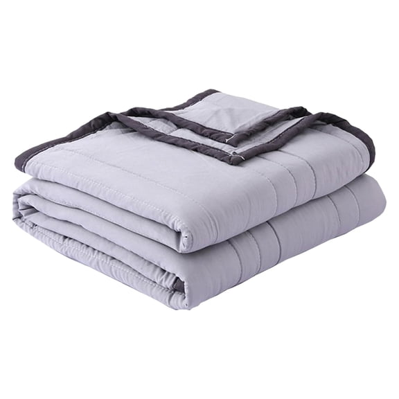 FTsdfkl Lightweight Breathable Cotton Summer Cooling Quilt, Machine Washable Solid Color Air Conditioner Blanket For Bedroom