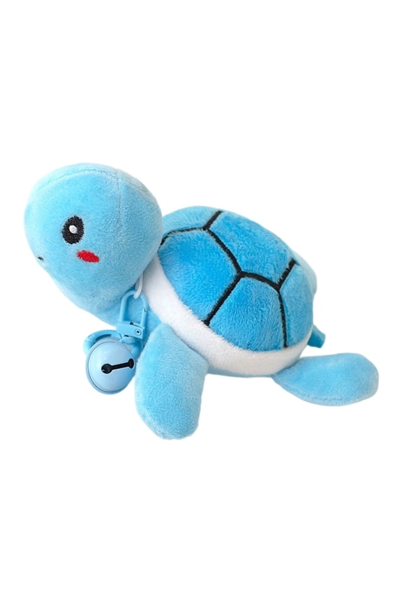 Mini Soft Plush Turtle Keychain Stuffed Toy, Colorful Cute Sea Tortoise Small Plush Doll Backpack Pendant Gift For Kids Toddler Party Favor