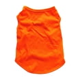 thumbnail image 1 of FTsdfkl Plain Dog Sleeveless T-Shirt,Solid Design Pet Cotton Apparel Soft and Lightweight for Small/Medium Dogs, Tank Top for All Breeds, 1 of 7