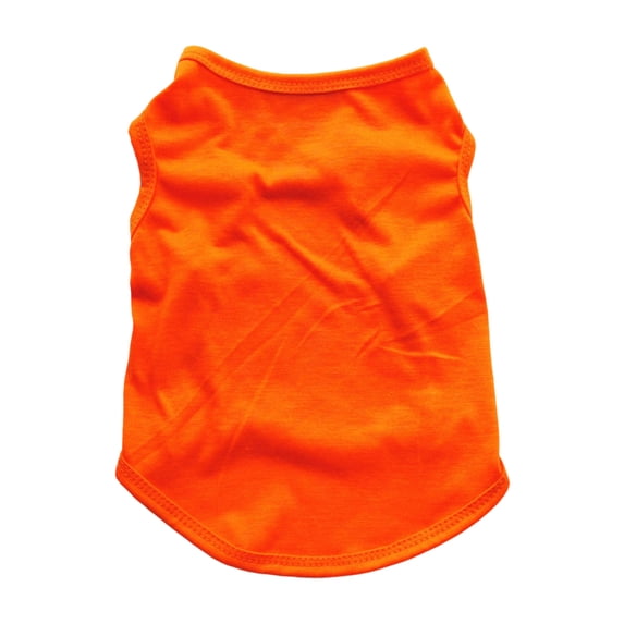 FTsdfkl Plain Dog Sleeveless T-Shirt,Solid Design Pet Cotton Apparel Soft and Lightweight for Small/Medium Dogs, Tank Top for All Breeds