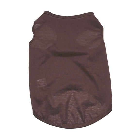 FTsdfkl Plain Dog Sleeveless T-Shirt,Solid Design Pet Cotton Apparel Soft and Lightweight for Small/Medium Dogs, Tank Top for All Breeds
