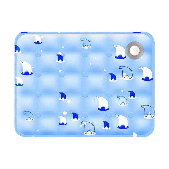 FTsdfkl Water Injection Plastic Composite Pet Cooling Mat, No Electricity Cool Water Pad For Dogs Cats Summer Crate Sofa Travel Use