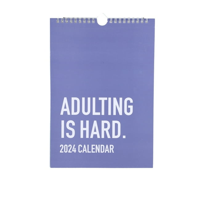 FUkuuka Adulting is Hard 2025 Calendar, 2025 Monthly Inspirational