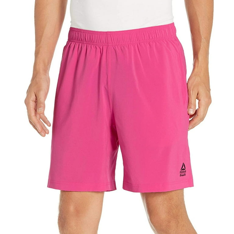 Fu1800 Mens Reebok Crossfit Austin II Shorts Men s Size Small Pink