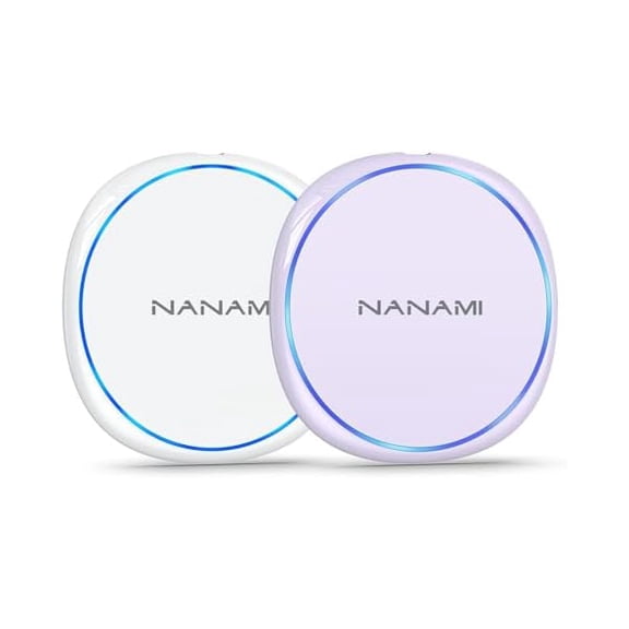 FU1999 Fast Wireless Charger [2 Pack] - Qi Certified Wireless Charging Pad for iPhone 15/14/13/13 Pro Max/12/SE 2022/11 Pro, 10W for Samsung Galaxy S25/S24/S23/S22/S21/S20/Note 20, Airpods Pro/3/2