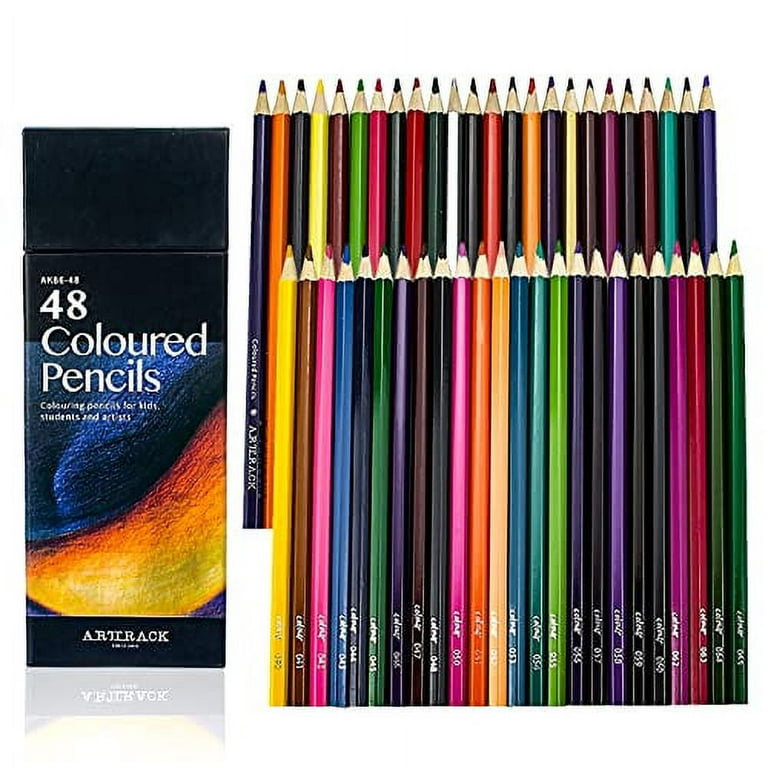 FUBAINA 48 Colors Colored Pencils Set for Adults and Kids, Drawing Arts  Sketching Gift Beginner Kids Adults Artists 