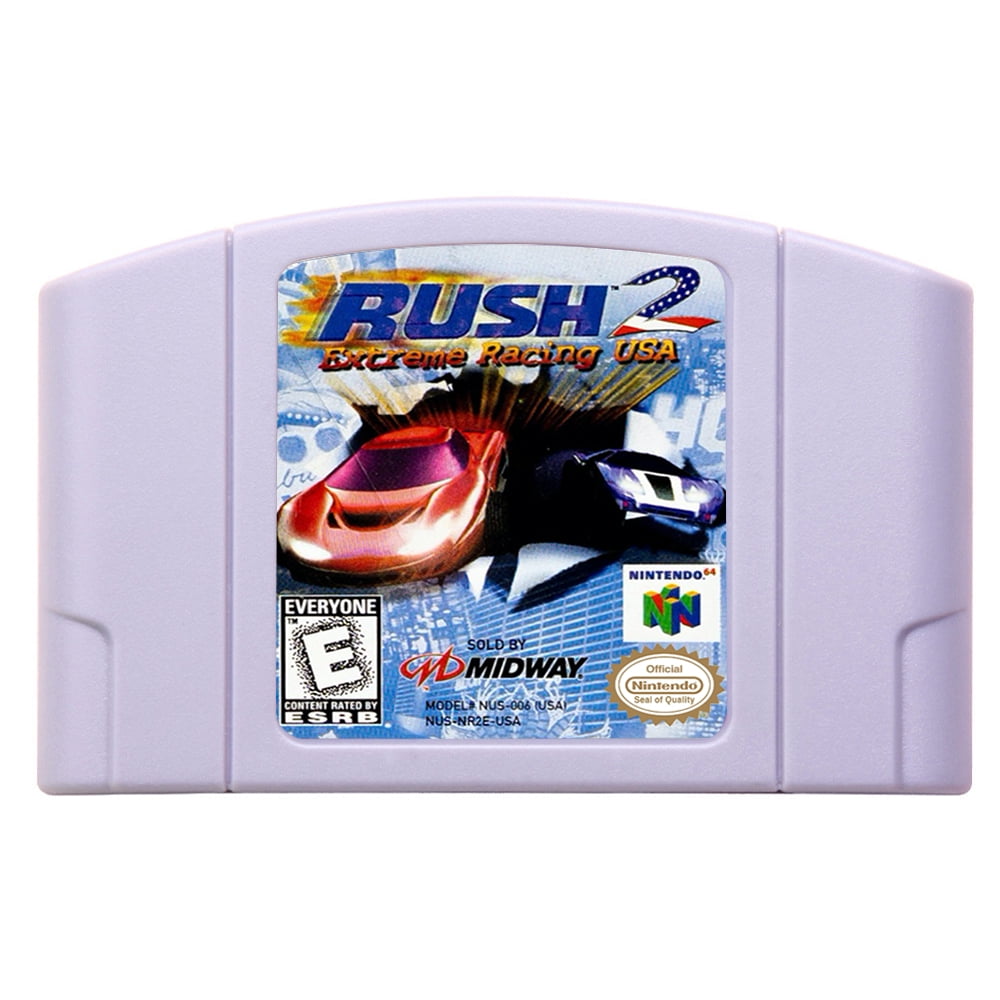 FUBIS N64 games Cartridge Rush 2 - Extreme Racing USA NTSC Version ...