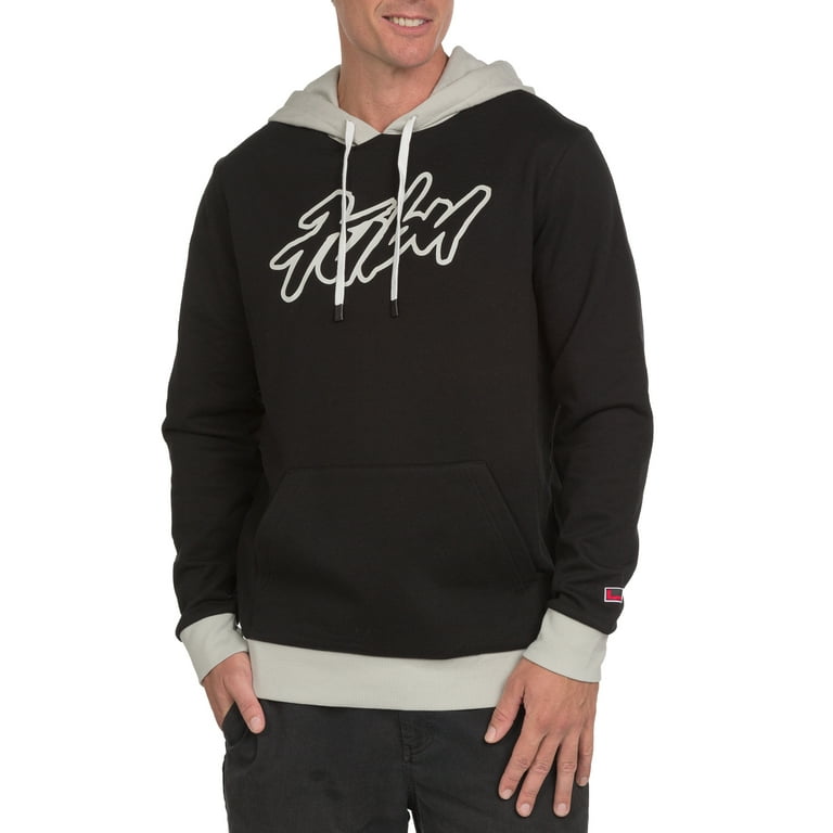 FUBU Men's & Big Men's Long Sleeve Logo Fleece Hoodie Sweatshirt, Sizes  XS-3XL