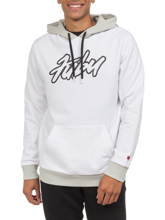 Men's & Big Men's Long Sleeve Logo Fleece Hoodie Sweatshirt, Sizes XS-3XL