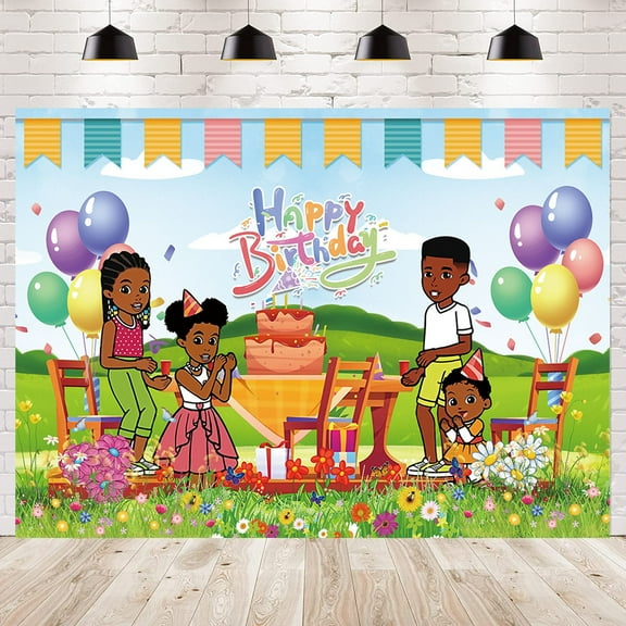 FUBUKED Gracies Corner Party Decoration Banner Photography Background for Birthday Party Gracies Corner Photo Booth Props