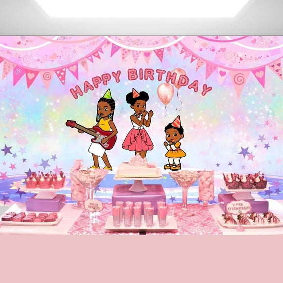 FUBUKED Gracies Corner Party Decoration Banner Photography Background for Birthday Party Gracies Corner Photo Booth Props