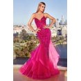 thumbnail image 1 of FUCHSIA MERMAID GOWN, 1 of 2